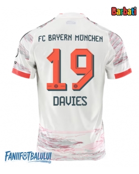 Bayern Munich Alphonso Davies #19 Tricou Fotbal Replică 2025-26 Barbati Deplasare